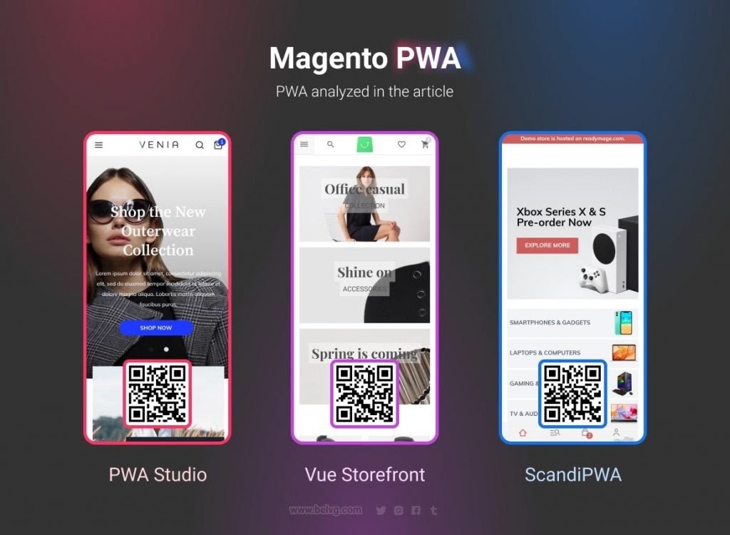 So sánh: Nhà cung cấp Magento PWA tốt nhất